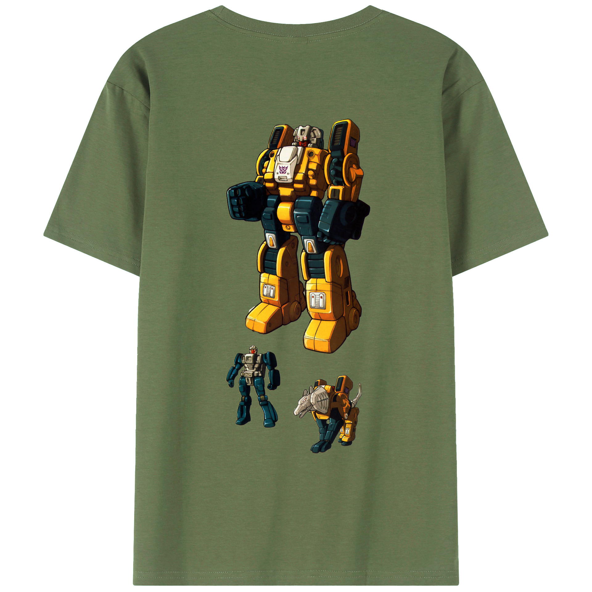（画像用）  綿100％ メンズ半袖Tシャツ（バックプリント） 通気性